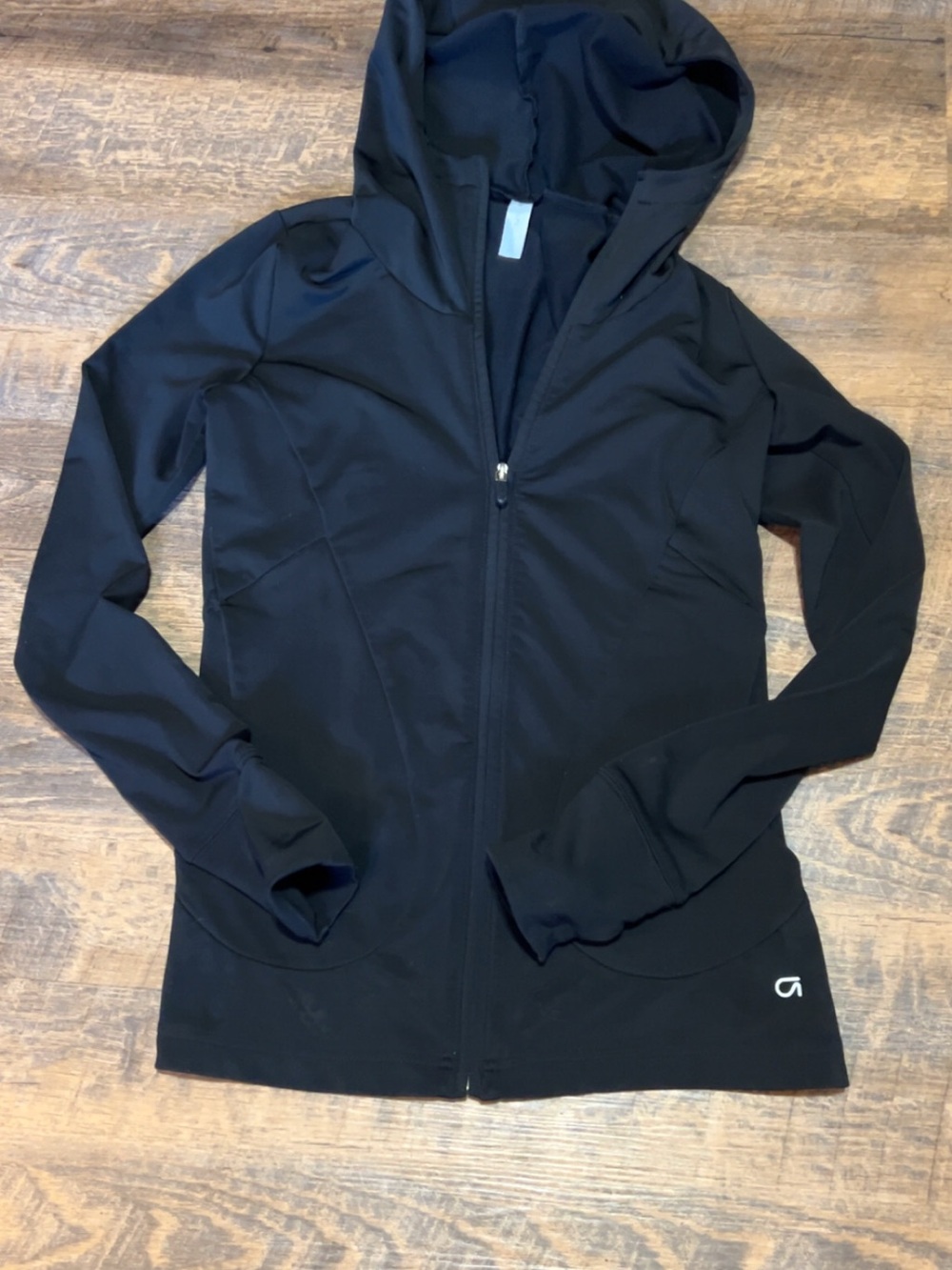 GAP Black Hooded Utility Jacket